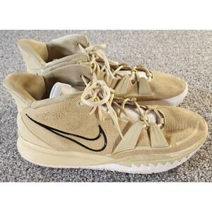 Nike Kyrie 7 TB Team Gold Shoes Sneakers Mens 16 US Basketball 2021 DM5042-701